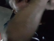 feet worship in the car 3 11/16