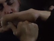 feet worship in the car 3 14/16