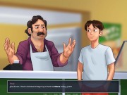 SUMMERTIME SAGA v0.20 - PT.226 -DAUGHTER CATCHES REDHEAD STEPMOM 16/16