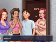 SUMMERTIME SAGA v0.20 - PT.226 -DAUGHTER CATCHES REDHEAD STEPMOM 8/16