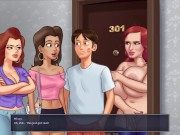 SUMMERTIME SAGA v0.20 - PT.226 -DAUGHTER CATCHES REDHEAD STEPMOM 9/16