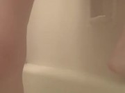 Fun by myself in the shower 3/16