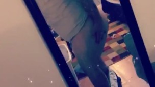 Showing off my fat ass