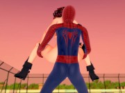 (3D Hentai) Spiderman x Black Widow 11/16