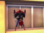 (3D Hentai) Spiderman x Black Widow 2/16