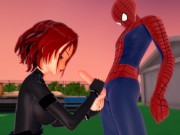 (3D Hentai) Spiderman x Black Widow 5/16