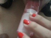 Jugando con mi vibrador para ustedes! de colombia 