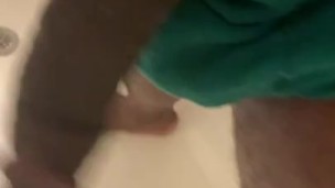 Dick in tub
