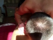 Куколд молча лижет анус своей жены, пока она думает о своем любовнике! - Screenshot 11 of 16 - Kink