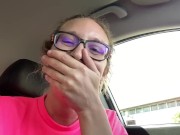 NEW Public Flashing and Masturbation Video! Ginger Banks 10/16