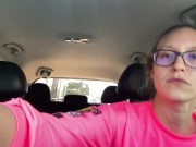 NEW Public Flashing and Masturbation Video! Ginger Banks 8/16