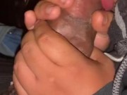 Sucking daddy’s BBC