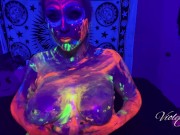 Slow and Sensual Glowpaint & Oil Dancing 8/16