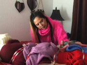 Mistress enjoy ruining 3 orgasm in a row during the cold season 11/16