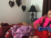 Mistress enjoy ruining 3 orgasm in a row during the cold season 7/16