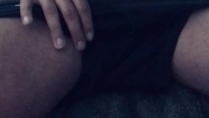 Lit and horny. Stroking while bro in bed