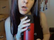 Ascolta suoni bagnati di risucchi sopra il tuo cazzo in Asmr con Blue Yeti 4/16