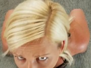 Cum on My Face and Give Me a Taste. POV Blowjob. 13/16