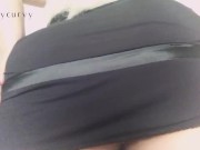 Moaning softly in a new short dress with sexy talk! 