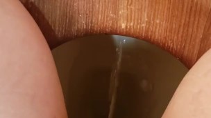 Sitting Toliet Pee At My Stepaunts House
