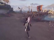 greek stud swings around spear 30 2/16