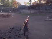 greek stud swings around spear 30