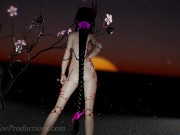 MMD R18 4k Kangxi with a Black mini skirt Dress - Phone Numbe - 1036 10/16