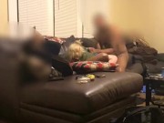 DOUBLE TEAM BLONDE THOT WITH SUNGLASSES PART. 2 13/16