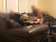 DOUBLE TEAM BLONDE THOT WITH SUNGLASSES PART. 2 14/16