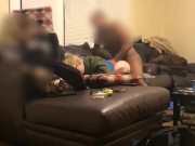 DOUBLE TEAM BLONDE THOT WITH SUNGLASSES PART. 2 4/16