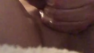 Just poured baby oil all over my cock n balls. Big white cock