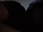 Sharing ebony thot sloppy mouth with friend 12/16