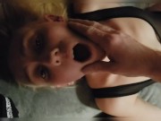 Submissive Teen Nympho gets multiple Oral Creampies POV -  Verbal Cum SLUT  8/16