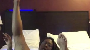 Naked HoneyWheatie Smoking (Onlyfans : Wheatie)