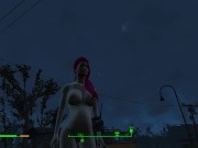 Got pregnant from a passerby right on the road | Fallout Porno 15/16