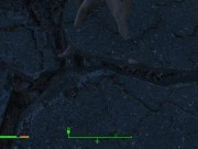 Got pregnant from a passerby right on the road | Fallout Porno 2/16