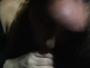 Sucking dick in the car, bust on my face - Screenshot 9 of 16 - Facial