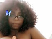 Peaches Jai Deep throating & titie fucking