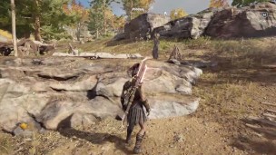 greek stud swings around spear 32