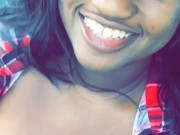 Boobs out while driving - Screenshot 3 of 16 - Tease