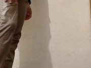 Guy Pissing Pants 3 Times 10/16