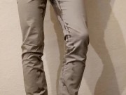 Guy Pissing Pants 3 Times 2/16