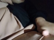 Thai girl big boobs - เรียก grab car แล้วช่วยตัวเอง 8/16