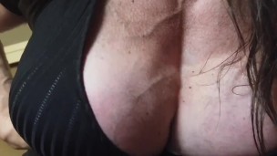 obey my giant boobs, asshole!