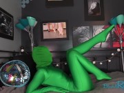 A Quick Zentai Tease PREVIEW