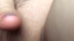 Panties To The Side Spreading Pussy