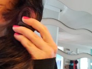 A pad, A tinkle, my Tongue and Nipples 1/16