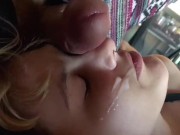I love getting his cum after rubbing his cock on my face 16/16