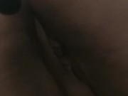 Playing with my fat ass