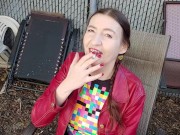 Inhale 30 smoking fetish by Gypsy Dolores
